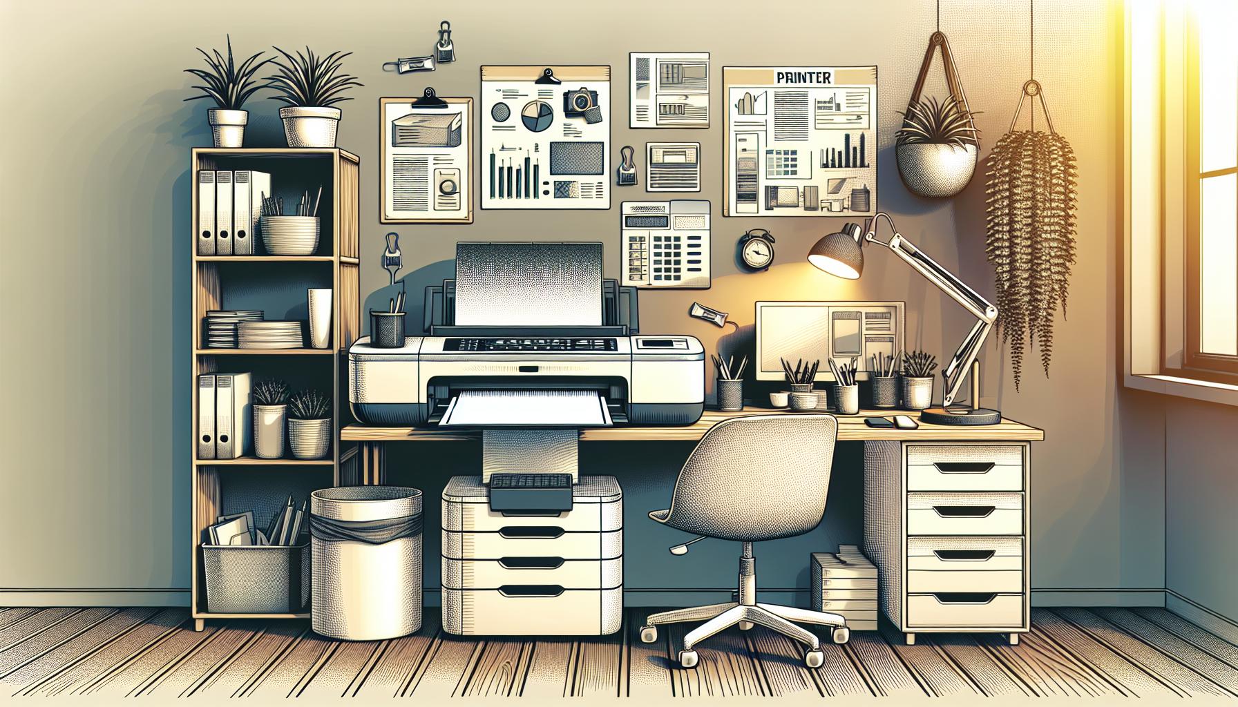 Wydajność i ergonomia w przestrzeni drukowania: ulepszanie środowiska pracy