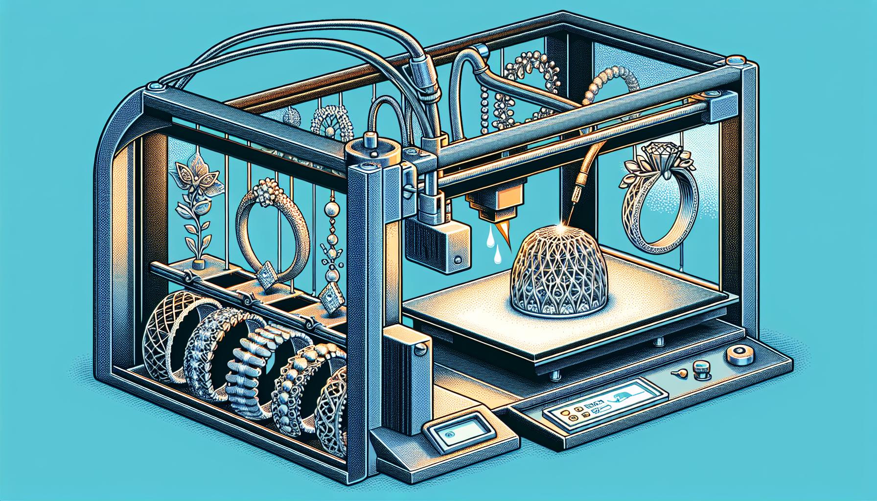 Jak drukowanie w 3D rewolucjonizuje przemysł biżuterii