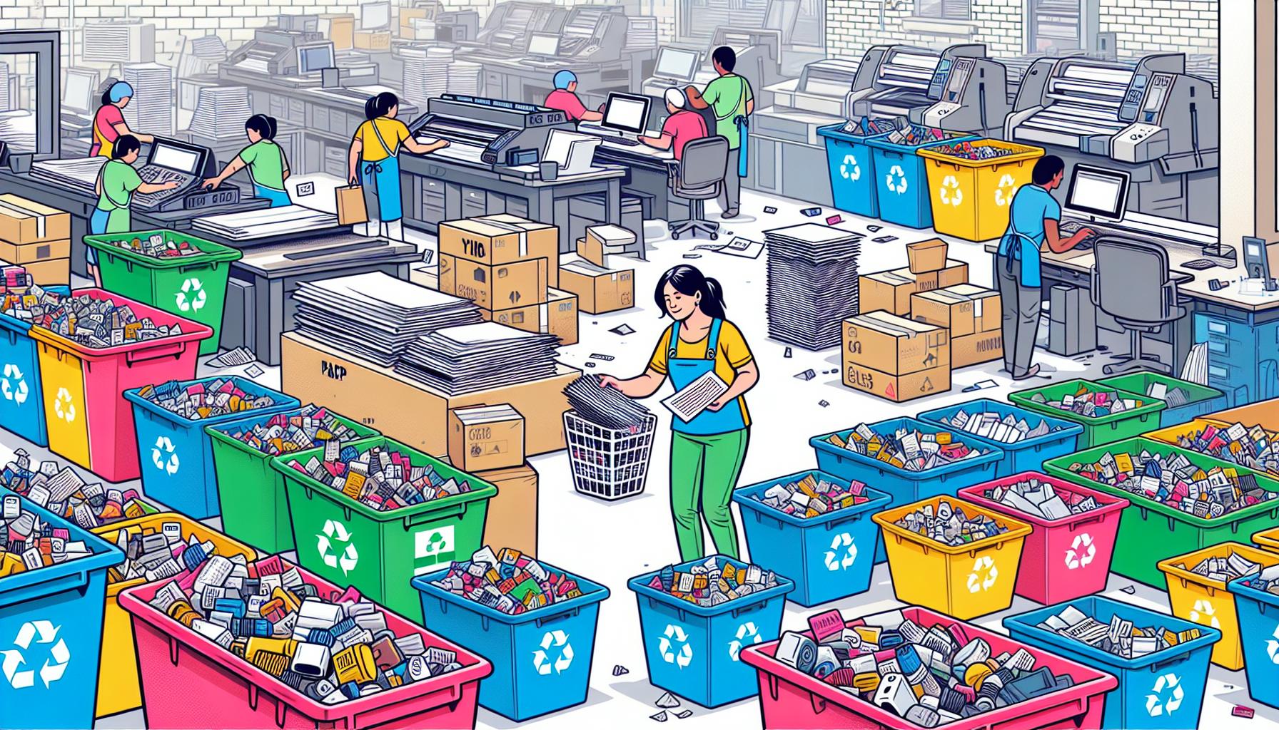 Jak zarządzać odpadami w drukarni
