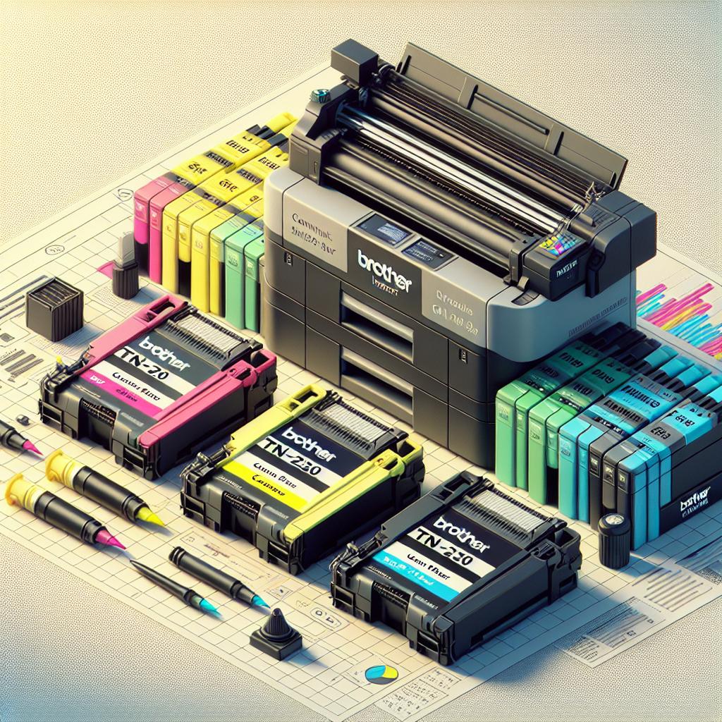 Tonery Brother TN-230 CMYK - zamienniki i oryginalne: Kompleksowy przegląd i porównanie