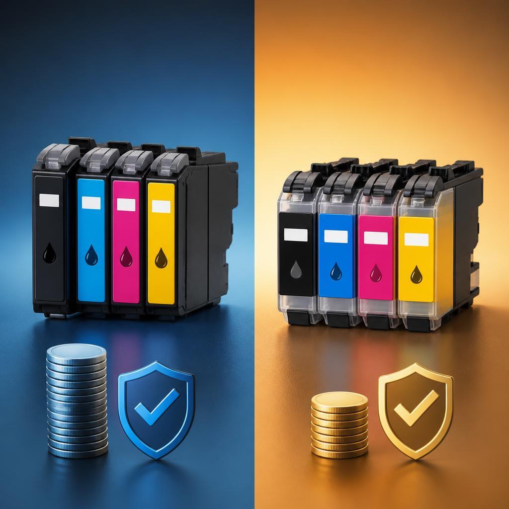 Tusze Brother LC-125 CMYK – Zamienniki i Oryginalne: Porównanie i Analiza